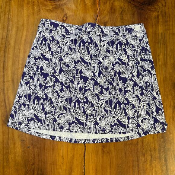 NEW Rip Skirt Women's Skirt XL Hawaiian Floral Wrap Viola 201P Polyester EE28 - Picture 1 of 5